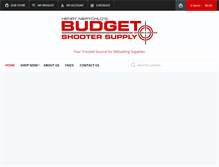 Tablet Screenshot of budgetshootersupply.ca